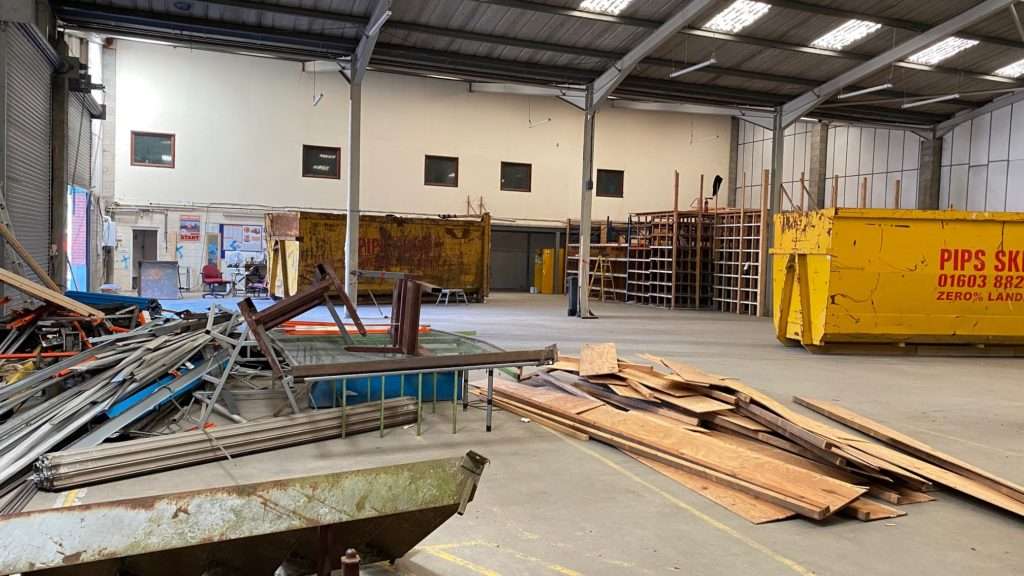 Strip Out Works Complete