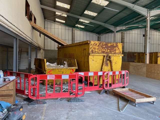Strip Out Works Complete