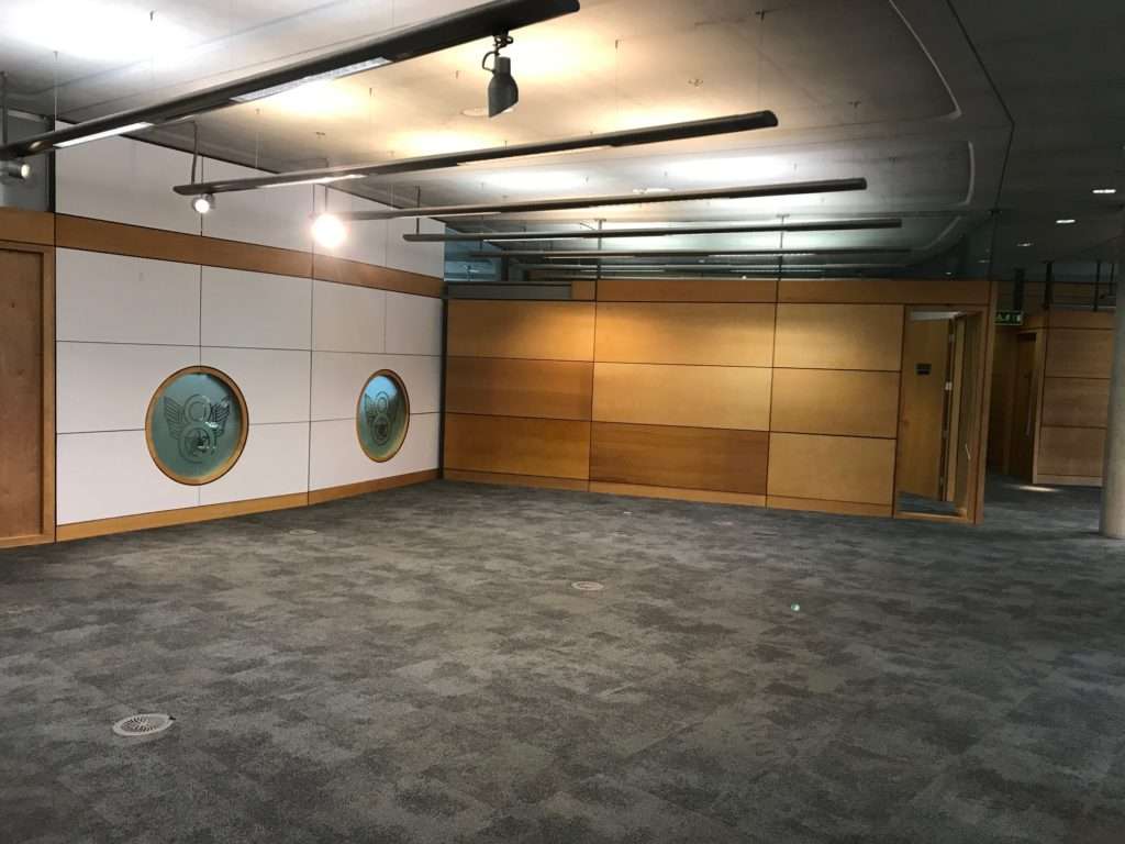 Works at Memorial Library Finished