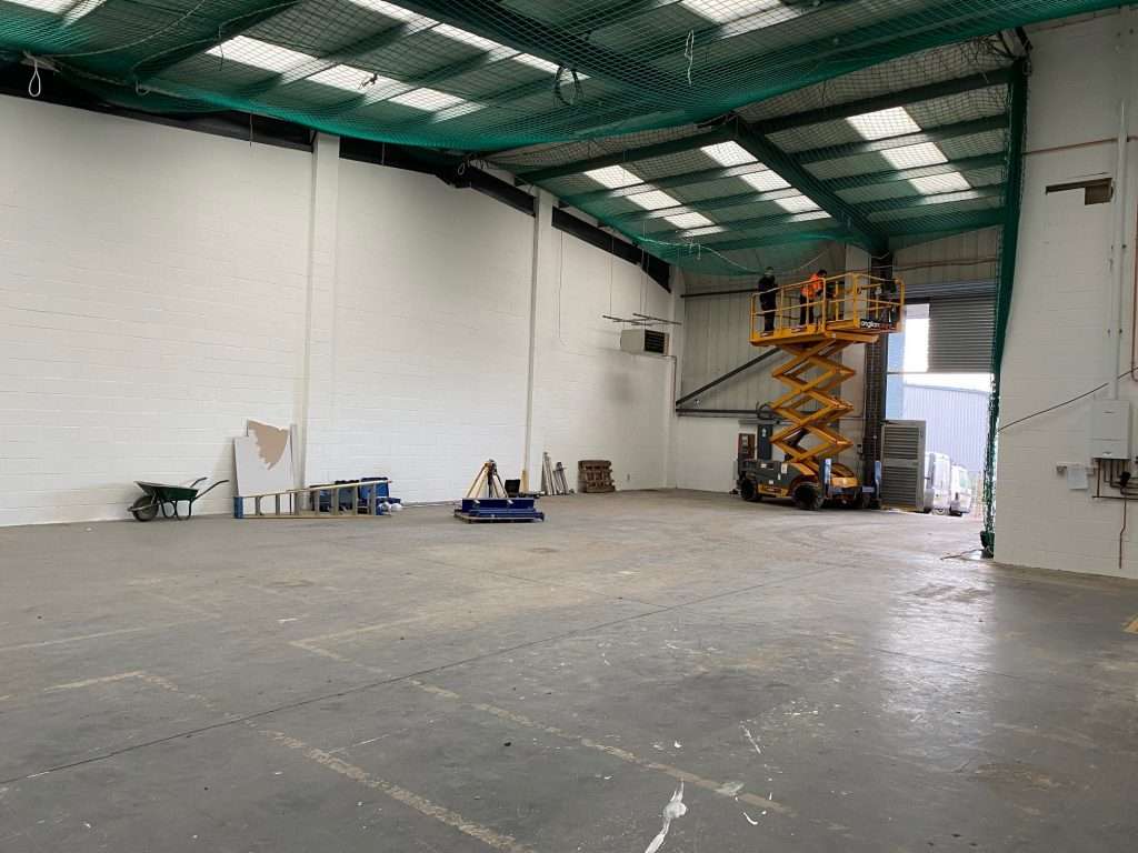 Roof and Warehouse Refurbishment Complete
