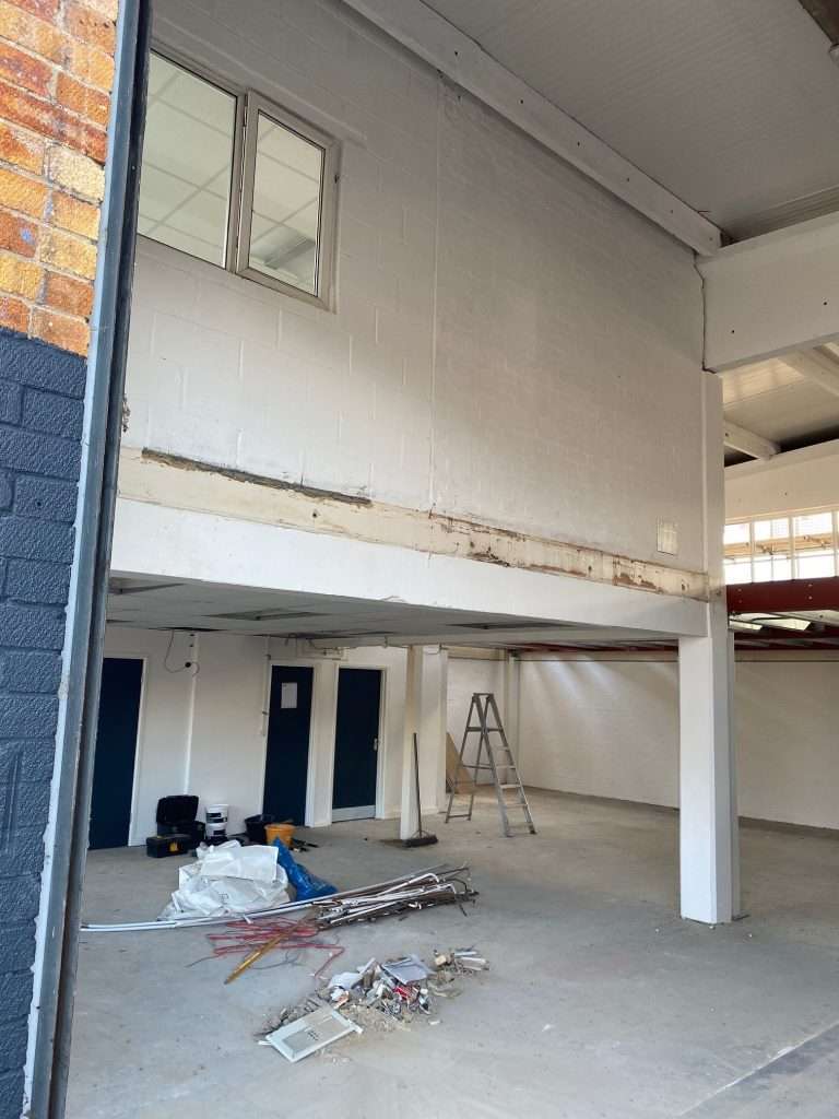 Warehouse Refurbishment Roundtree Way